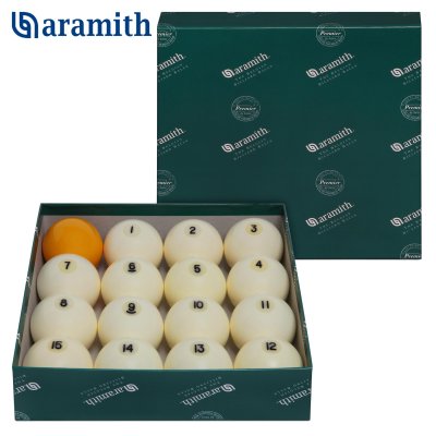 Шары Aramith Premier Pyramid 68мм желтый биток