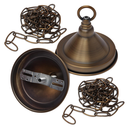 Светильник Fortuna Toscana Bronze Antique 3 плафона